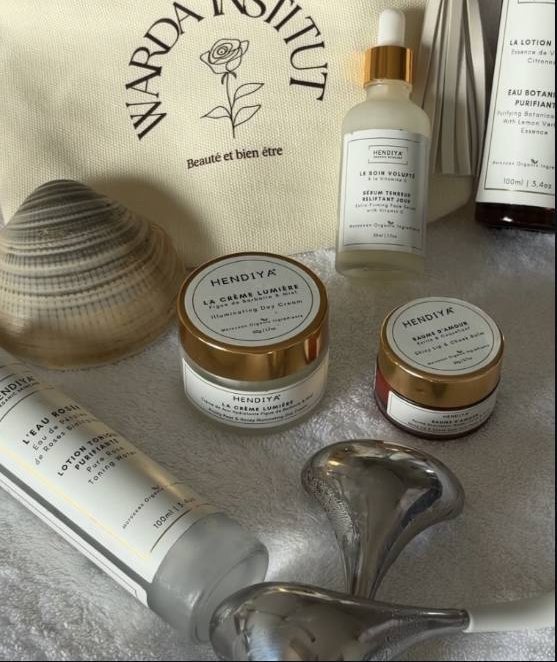 Les cosmétiques naturels utilisés à l'institut